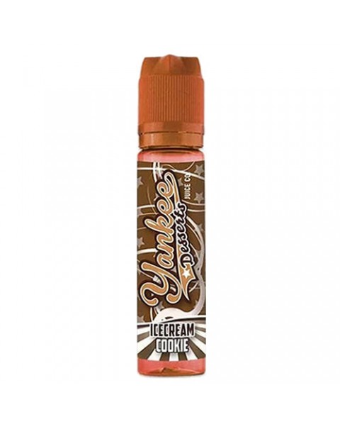 ICE CREAM COOKIE E LIQUID BY YANKEE JUICE CO - DESSERTS 100ML 70VG