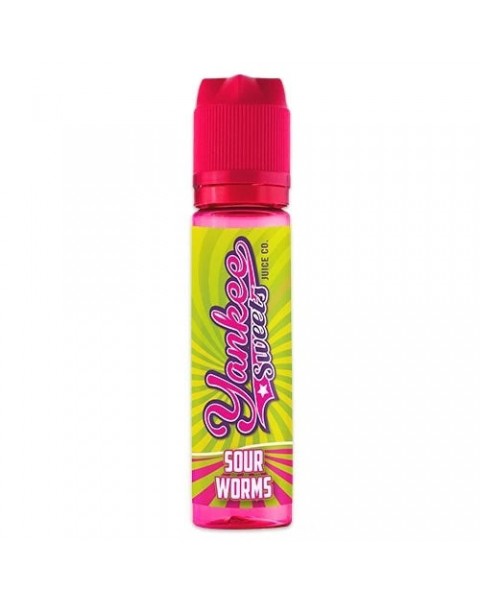 SOUR WORMS E LIQUID BY YANKEE JUICE CO - SWEETS 100ML 70VG
