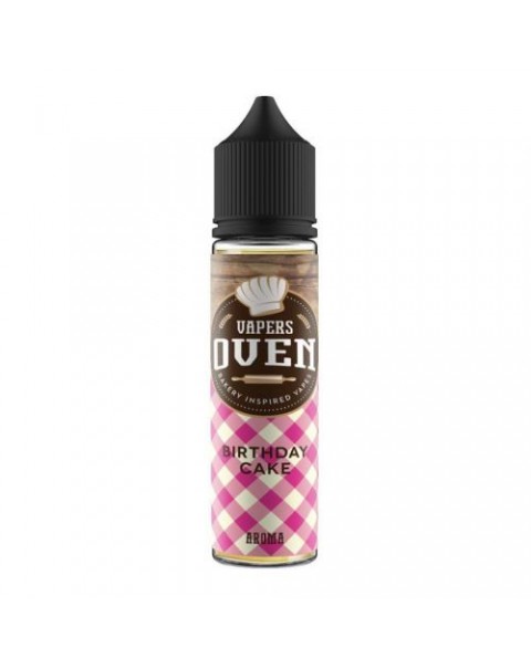 BIRTHDAY CAKE E LIQUID BY VAPERS OVEN 50ML 70VG