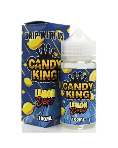 LEMON DROPS E LIQUID BY CANDY KING 100ML 70VG