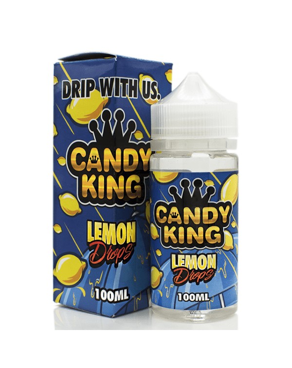 LEMON DROPS E LIQUID BY CANDY KING 100ML 70VG