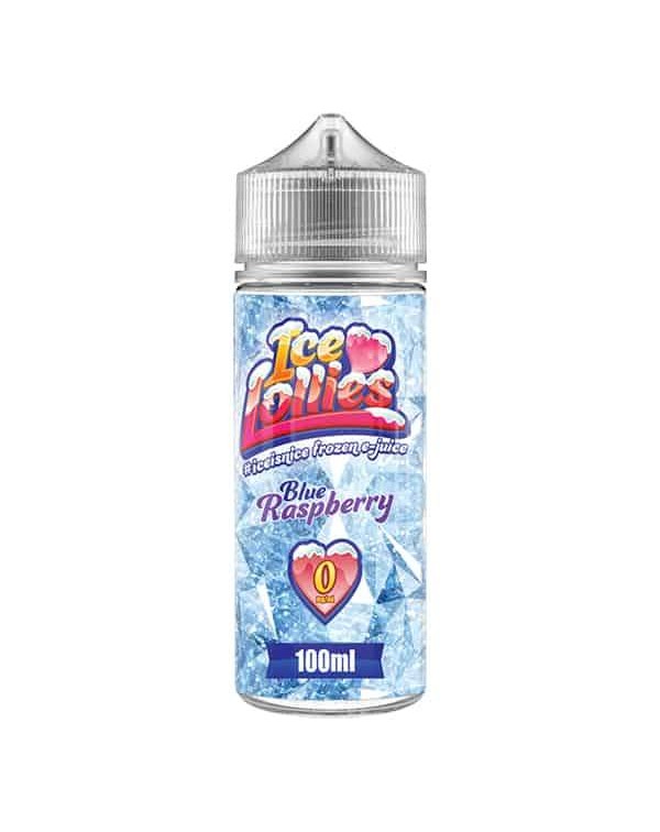 BLUE RASPBERRY E LIQUID BY ICE LOVE LOLLIES 100ML ...