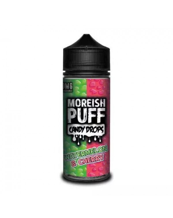 WATERMELON & CHERRY E LIQUID BY MOREISH PUFF -...