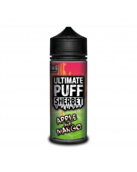 APPLE & MANGO E LIQUID BY ULTIMATE PUFF SHERBET 100ML 70VG