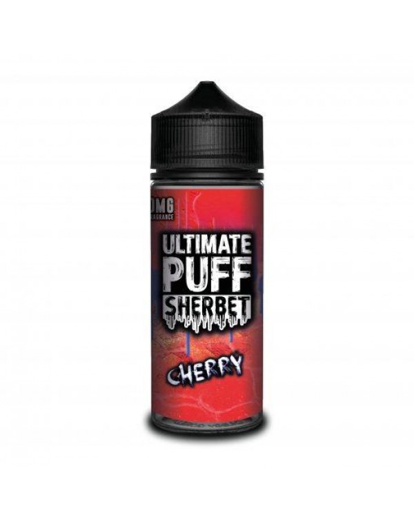 CHERRY E LIQUID BY ULTIMATE PUFF SHERBET 100ML 70V...