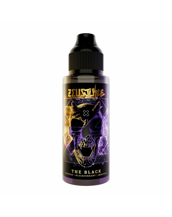 THE BLACK E LIQUID BY ZEUS JUICE 100ML 70VG