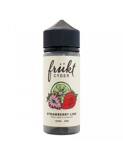 STRAWBERRY LIME E LIQUID BY FRUKT CYDER 100ML 70VG