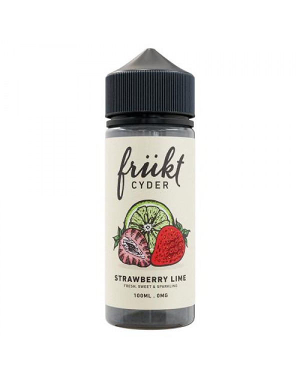 STRAWBERRY LIME E LIQUID BY FRUKT CYDER 100ML 70VG