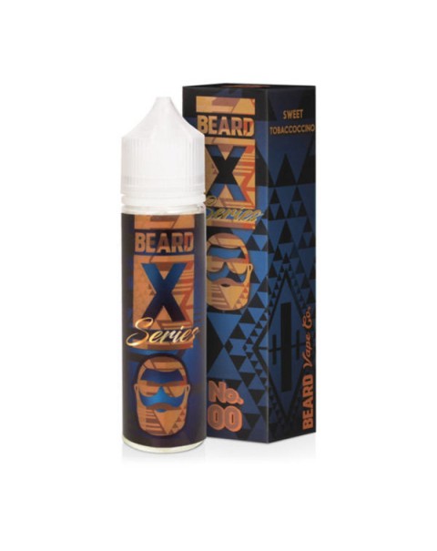 NO.00  X SERIES CARAMEL TOBACCO E LIQUID BY BEARD VAPE CO 50ML 80VG