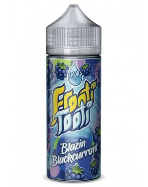 BLAZIN BLACKCURRANT E LIQUID BY FROOTI TOOTI 100ML 70VG