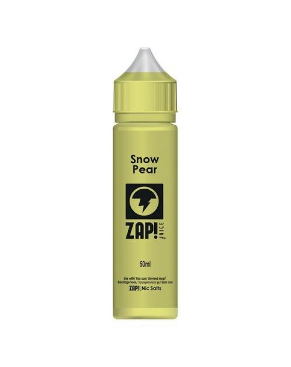 SNOW PEAR E LIQUID BY ZAP! JUICE 50ML 70VG