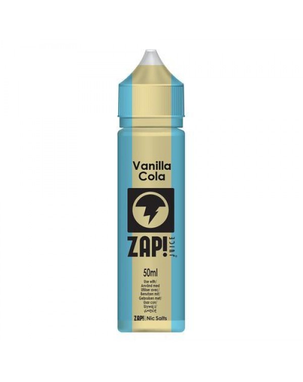 VANILLA COLA E LIQUID BY ZAP! JUICE 50ML 70VG