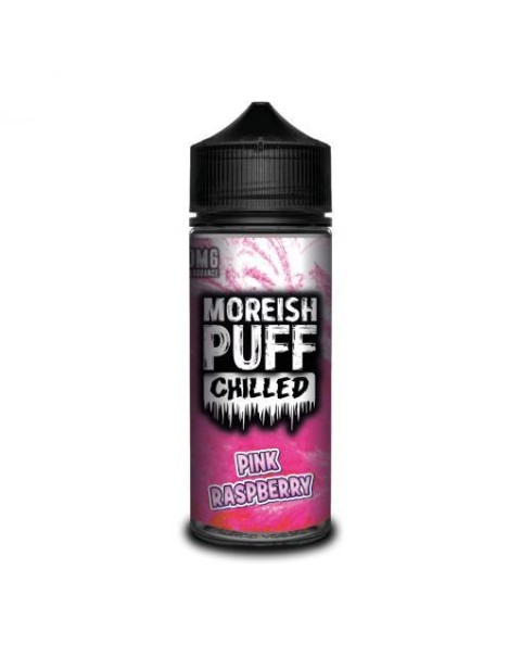 PINK RASPBERRY E LIQUID BY MOREISH PUFF - CHILLED 100ML 70VG