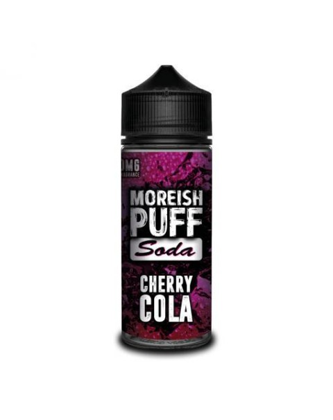 CHERRY COLA E LIQUID BY MOREISH PUFF - SODA 100ML 70VG