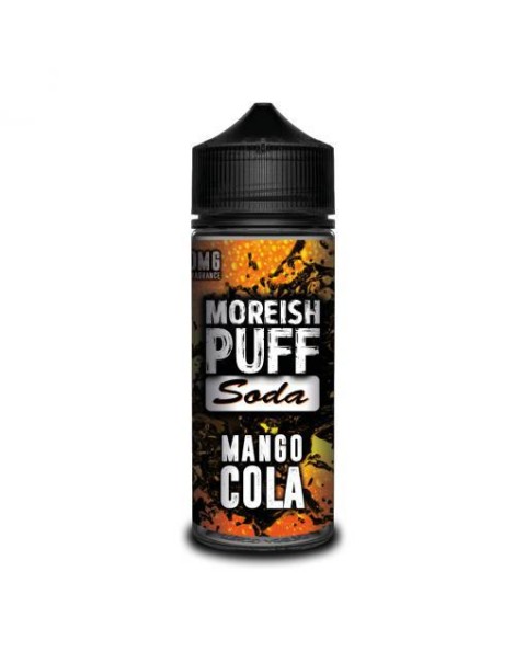 MANGO COLA E LIQUID BY MOREISH PUFF - SODA 100ML 70VG