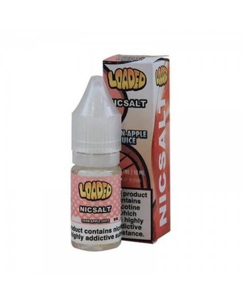 CRAN APPLE JUICE NICOTINE SALT E-LIQUID BY LOADED NICSALT