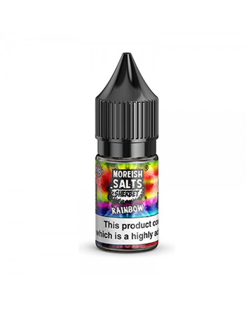 RAINBOW SHERBET NICOTINE SALT E-LIQUID BY MOREISH SALTS