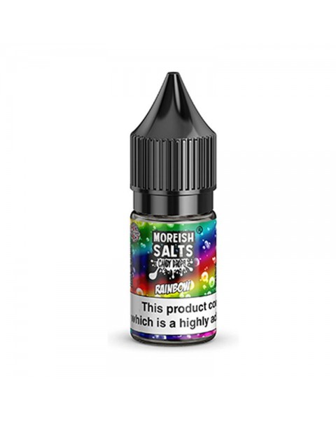 RAINBOW CANDY DROPS NICOTINE SALT E-LIQUID BY MOREISH SALTS