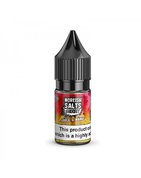 APPLE & MANGO SHERBET NICOTINE SALT E-LIQUID B...