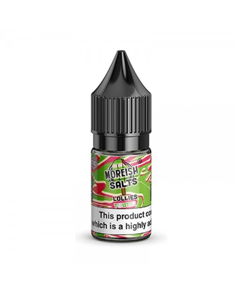 TWISTER LOLLIES NICOTINE SALT E-LIQUID BY MOREISH SALTS