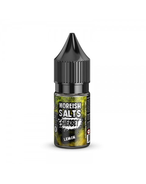 LEMON SHERBET NICOTINE SALT E-LIQUID BY MOREISH SALTS