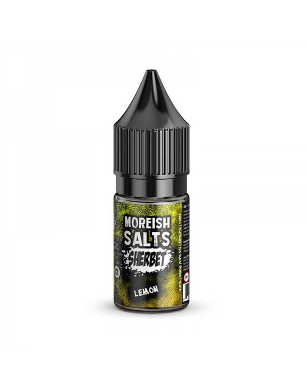 LEMON SHERBET NICOTINE SALT E-LIQUID BY MOREISH SA...