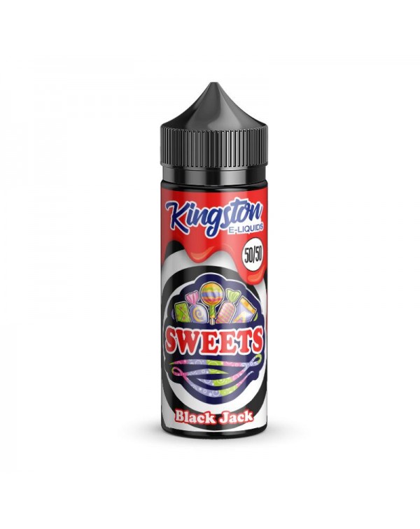 BLACK JACK E LIQUID KINGSTON 50/50 SWEETS 100ML 50...