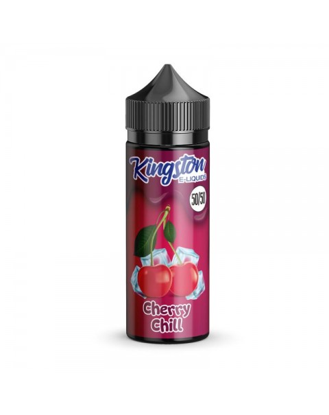 CHERRY CHILL E LIQUID KINGSTON 50/50 MENTHOL 100ML 50VG