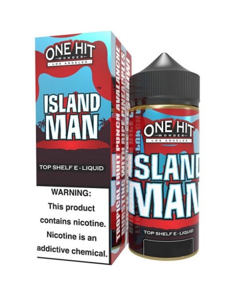 ISLAND MAN E LIQUID BY ONE HIT WONDER 100ML 80VG