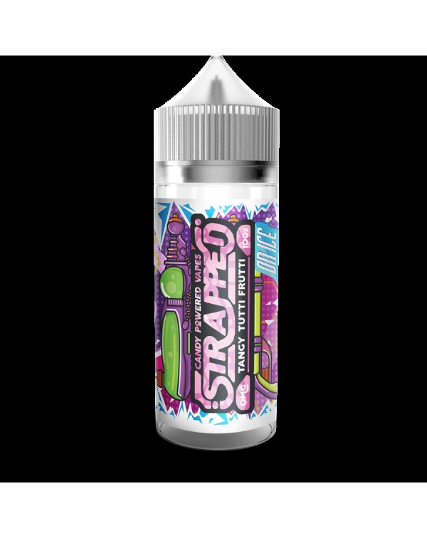 TANGY TUTTI FRUITTI ON ICE E LIQUID BY STRAPPED 10...