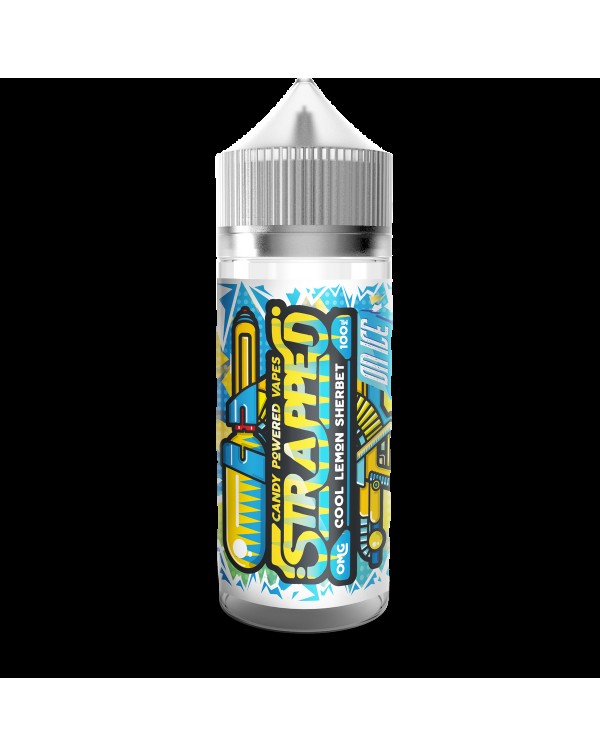 COOL LEMON SHERBET ON ICE E LIQUID BY STRAPPED 100...