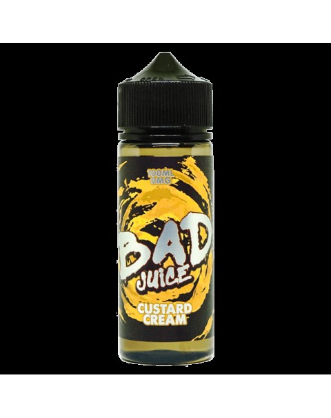 CUSTARD CREAM E LIQUID BY BAD JUICE 100ML 70VG