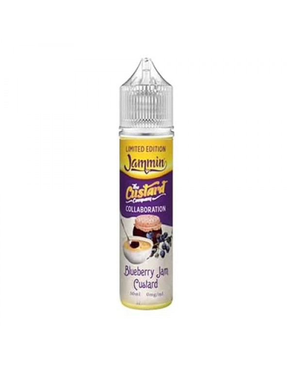 BLUEBERRY JAM CUSTARD E LIQUID BY JAMMIN VAPE CO X...