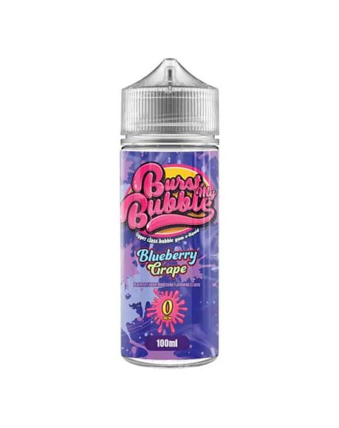 BLUEBERRY GRAPE E LIQUID BY STEEPOLOGIST - BURST MY BUBBLE 100ML 70VG