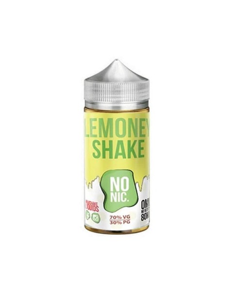 LEMONEY SHAKE E LIQUID BY MILKSHAKE LIQUIDS - BLACK MARKET 80ML 70VG