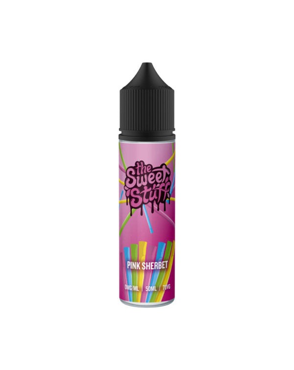 PINK SHERBET E LIQUID BY THE SWEET STUFF 50ML 70VG