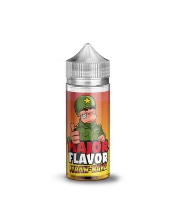 STRAW-NANA E LIQUID BY MAJOR FLAVOUR 100ML 70VG