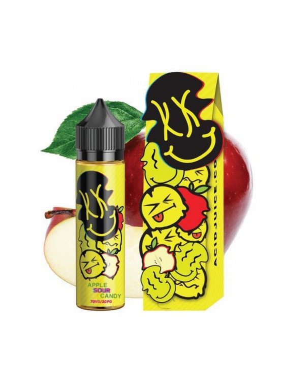 APPLE SOUR CANDY E LIQUID BY ACID JUICE 50ML 70VG