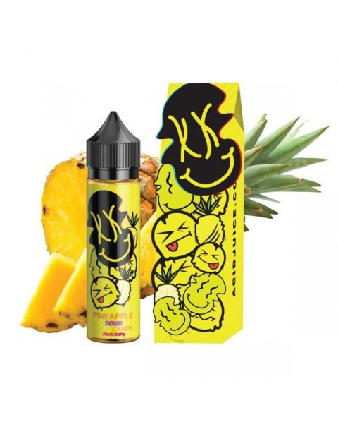 PINEAPPLE SOUR CANDY E LIQUID BY ACID JUICE 50ML 70VG