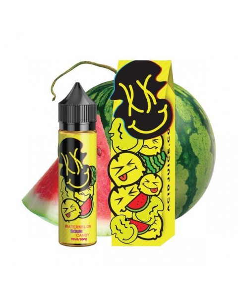 WATERMELON SOUR CANDY E LIQUID BY ACID JUICE 50ML 70VG