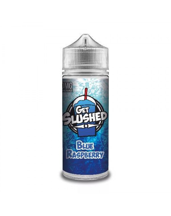 BLUE RASPBERRY E LIQUID BY GET SLUSHED 100ML 70VG