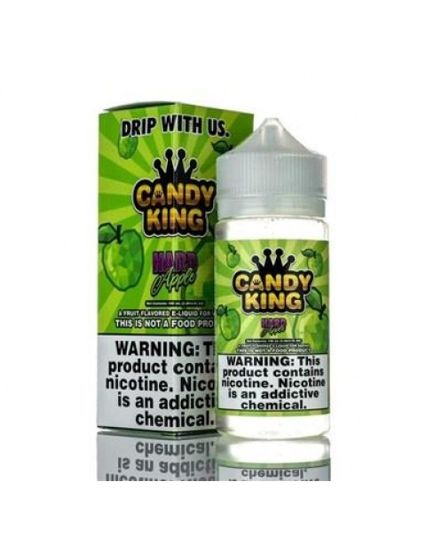 HARD APPLE E LIQUID BY CANDY KING 100ML 70VG