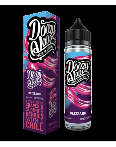 BLIZZARD E LIQUID BY DOOZY VAPE CO 50ML 70VG