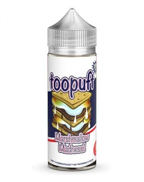 MARSHMALLOW MADNESS E LIQUID BY FOOD FIGHTER JUICE - TOO PUFT 100ML 80VG