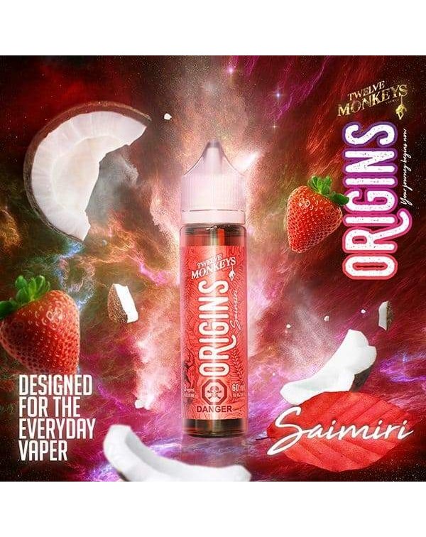 SAIMIRI ORIGINS E LIQUID BY 12 MONKEYS 50ML 65VG