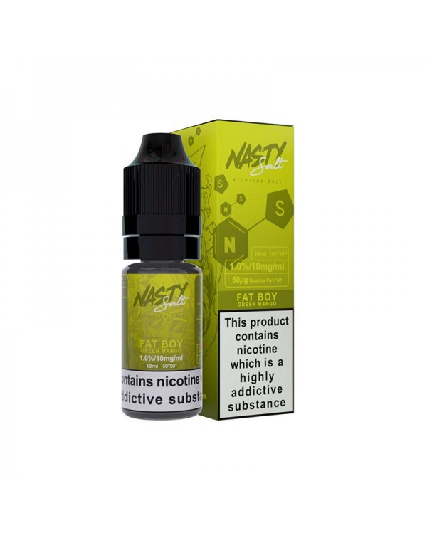 FAT BOY NICOTINE SALT E-LIQUID BY NASTY SALT