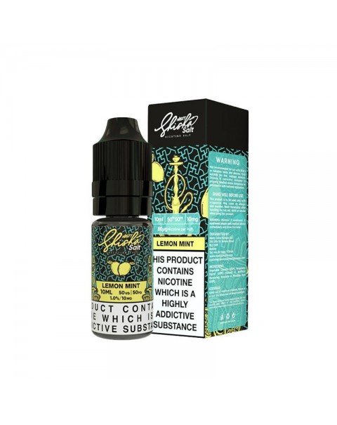 LEMON MINT NICOTINE SALT E-LIQUID BY NASTY SHISHA SALT