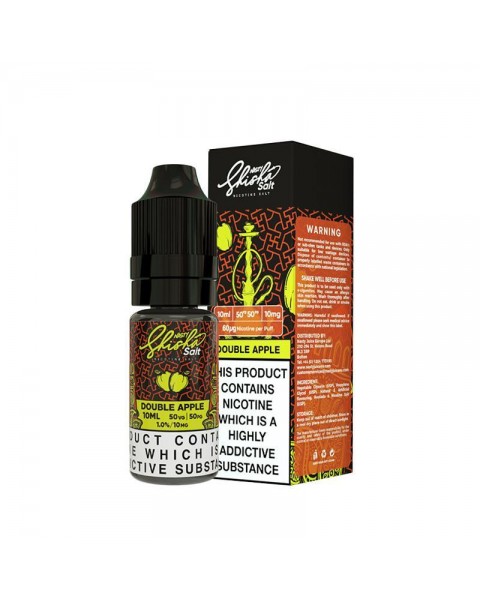 DOUBLE APPLE NICOTINE SALT E-LIQUID BY NASTY SHISHA SALT