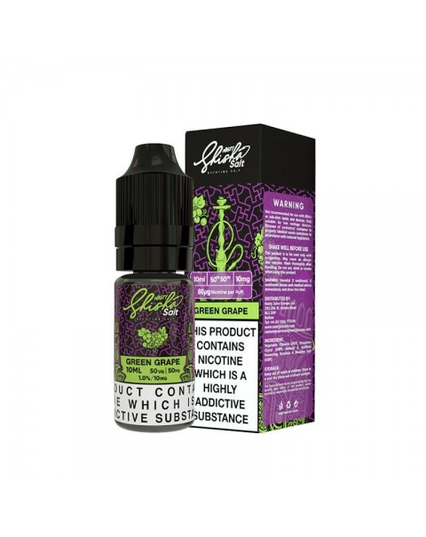 GREEN GRAPE NICOTINE SALT E-LIQUID BY NASTY SHISHA SALT