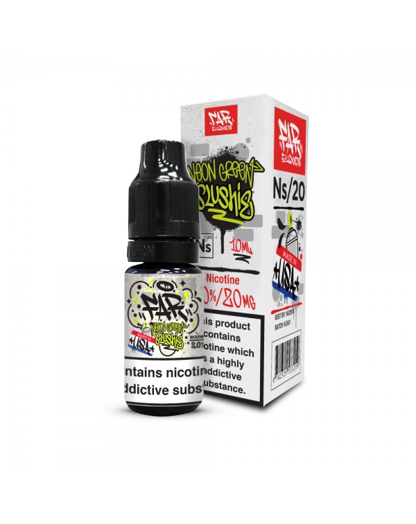 NEON GREEN SLUSHIE NICOTINE SALT E-LIQUID BY FAR -...